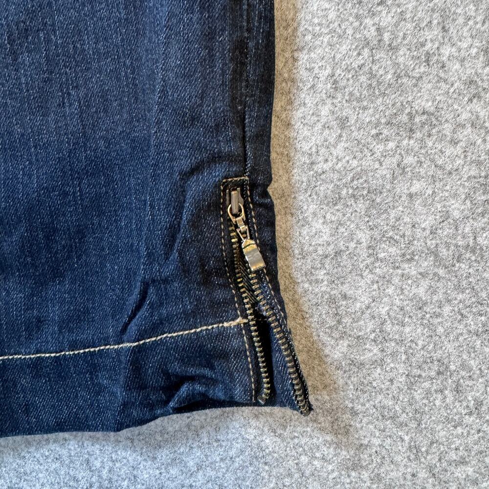 NYDJ Capri Jeans Womens 12 NWT Dark Wash Tummy Tuck Denim Cropped USA - Picture 5 of 14